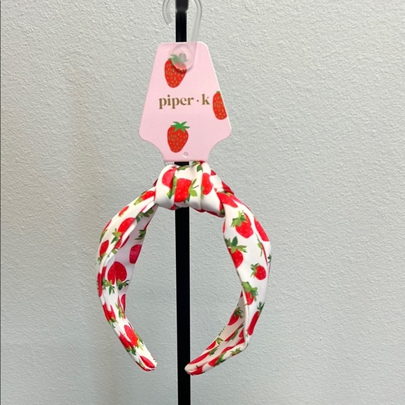Piper K | Strawberry 🍓 Headband - Picture 1 of 5